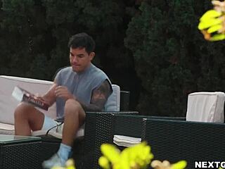 Gorgeous gay sex scene with JC Hunt and Ryer Owens in intense bareback hardcore