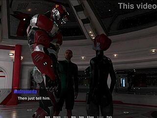 through spacetime adventure with big tits and erotic game elements