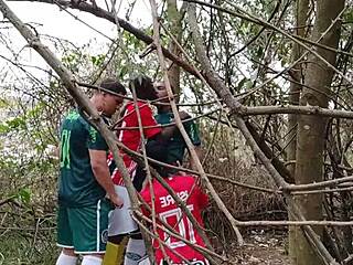 Intriguing Title Case Wild Gay Sex with Hung Studs in Forest Action