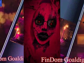 Addicted to financial domination, slave follows jerk off instructions from dominant mistress.