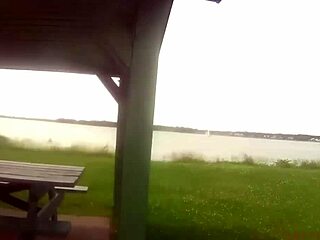 Public Sex With Creampie At The Park, Flashing Pussy