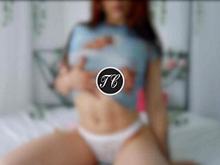 Angel rides dildo to cloud 9 with bubble butt