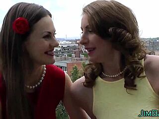 Watch this amateur British milf in a wild threeway with teens