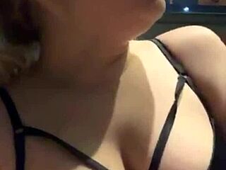 Is this Russian slut teasing her tits on Periscope, or is she ready for more?