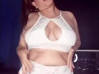 hey latina milf, dancing hot in lingerie?