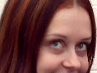 Pretty girl next door goes wild in interracial banging session