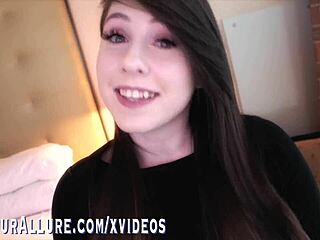 Aphia Demieux teases her pussy while sucking a hard dick