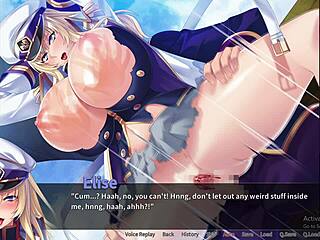 Pirate booty elise h bound in bukkake bondage spanking