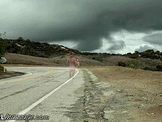 jealous brunette fucks blonde stepsister?