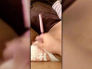 trans girl’s vibrator play sneak peek