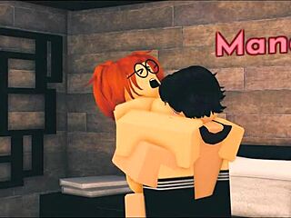 Nerdy Ginger Slut Moans During Hard Fucking In Bedroom