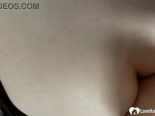 Intimate couple shares tender moments in homemade clip