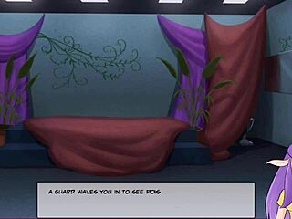 Redhead Lesbian Anime Girls Kiss and Fuck with Big Cocks in Game