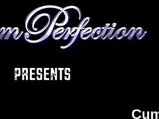 Spicy Sex Kitten Gets Massive Cumshot on Face, Swallows Every Drop in Intense Blowbang!