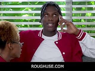 black teen stepsister in rough fantasy with james cameron and nicky rebel