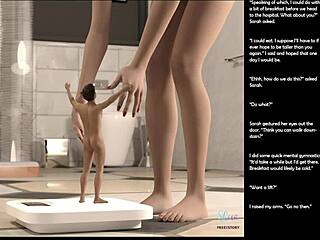 Oh, I-I love this 3D cartoon sex episode with small gestures.