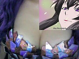 Hentai amanee part 2 fucks milf neighbor in shower while husband plays games