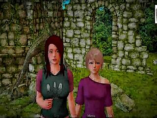 Cartoon hentai girl with big ass and small tits gets doggystyle and missionary pounding