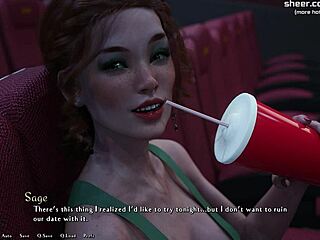 i watch this redhead blowjob in cinema and creampie