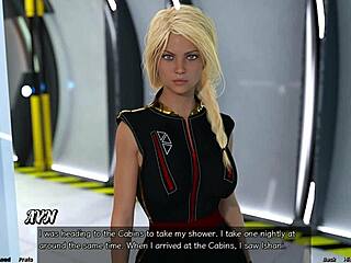 Blonde virgin caught me with her step sister in stranded in space 84.