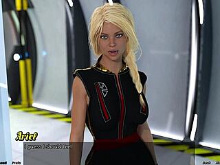 Blonde virgin caught me with her step sister in stranded in space 84.