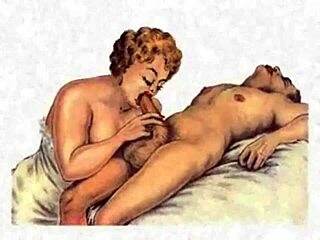 Vintage erotic drawings