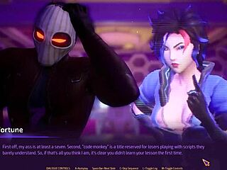 Hot Robot Slut Intensely Sucks Cock In Space Subverse