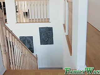 Alice March Hammered With Perverted Stepdads Dick In Cowgirl Riding!