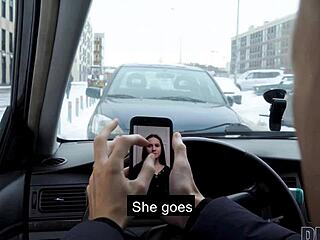 Czech teen trades blowjob for rent delay in POV domination