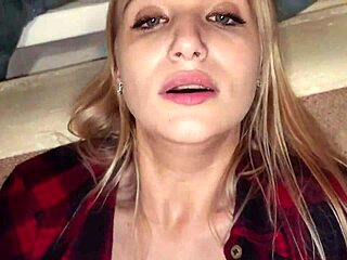 My Stepbrother Loves Cumming Deep Inside My Pussy. POV Creampie Homemade Scene.