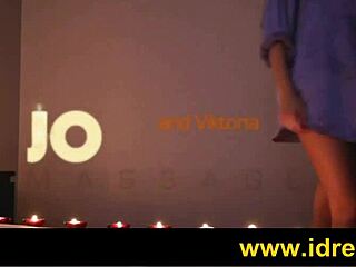 Relaxing Massage Session in Bedroom Setting