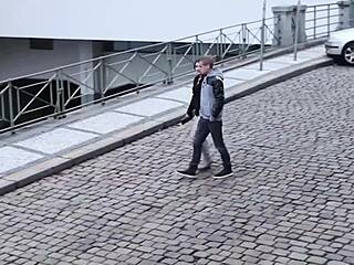 Curvy Brunette Shares Bare Pussy With Two Hunky Men!