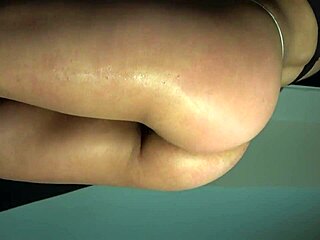 Spanking This Big Colombian Ass Hard with Whip Until Red