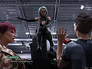 Stranded In Space 19 - Exploring The Cute Robot Girl