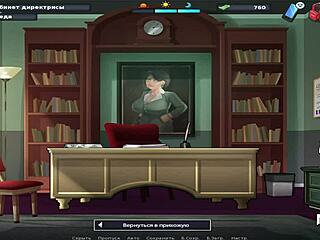 Summertimesaga character signs up for a competition to get good marks