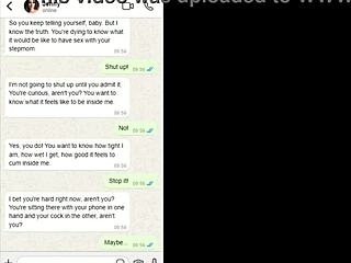 I sent stepmom a dick pic by mistake on WhatsApp!