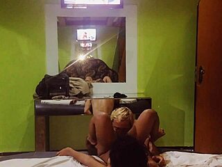 Releasing the beast inside a petite horny babe.