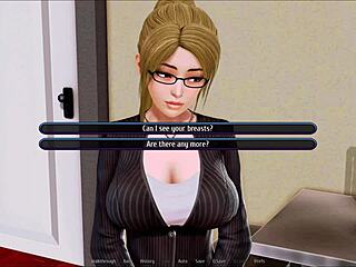 Harem hotel 14 with cartoon characters in hotel setting