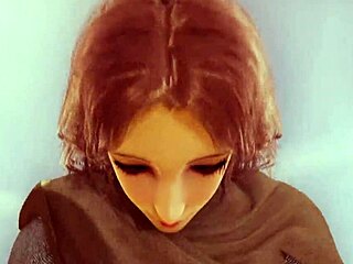 Watch Melina from Elden Ring deepthroat that cock in this uncensored 3D hentai?