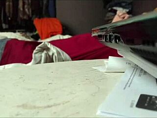 ex-wife fucked hard in bedroom orgasm