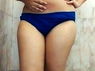 My new hot Desi girlfriend has big natural boobs.