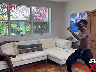 Lacy Tate's First BBC Threesome?