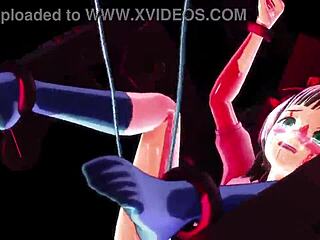 In this hentai, Haruka faces intense humiliation in the 10th volume of Purupuru series