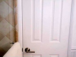 hot step mom helps with sneaky ass play