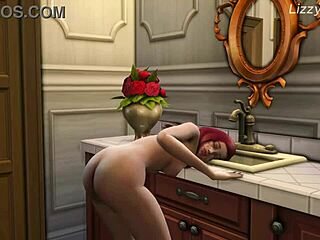 Sugarbaby receives big dick for Christmas in Sims 4 animation.