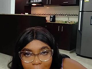 Hermanastra Shows Off Big Tits in Wild Cuban Handjob