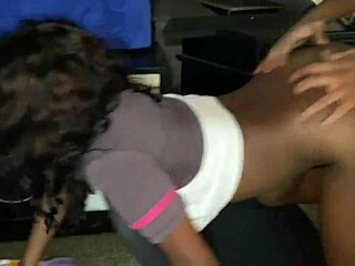 dirty latina stepsister fucks stepbrother doggystyle