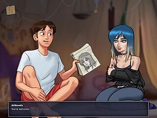 summertime saga episode 89 with anime characters