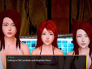 my new family episode 448 with redhead and blonde