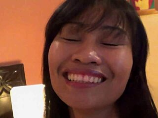 horny thai step daughter sucks white cock passionately